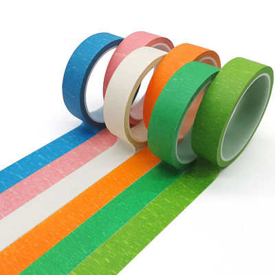 Resista uso interior coloreado multi del rasgón fácil de la adherencia de la cinta del embalaje de 80 grados el alto